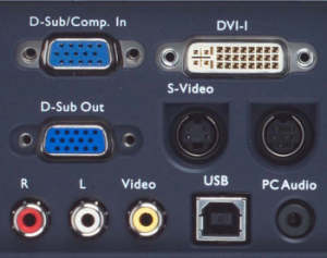 PB8240 Projectors  connections