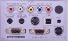 PLC-SU31 Projectors  connections