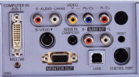 PLC-SU32 Projectors  connections
