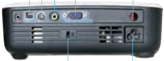 MP2225 Projectors  connections