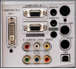 PLC-XT10 Projectors  connections