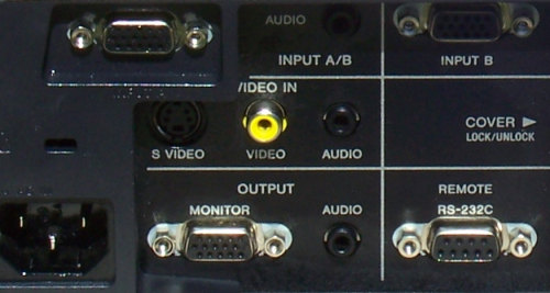 VPL-CX63 Projectors  connections