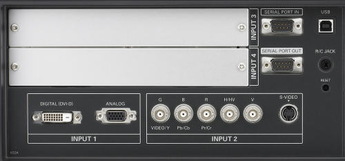 PLC-XF1000 Projectors  connections