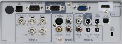 PLC-WM4500 Projectors  connections