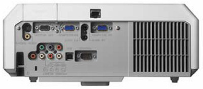 CP-X3511 Projectors  connections
