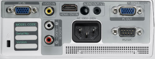 SP-M200w Projectors  connections