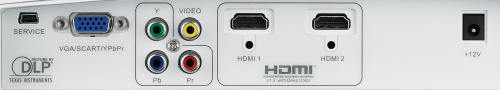 HD20lv Projectors  connections
