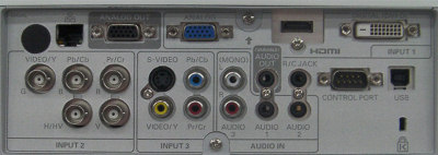 PLC-ZM5000 Projectors  connections