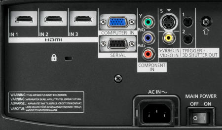PT-AT5000 Projectors  connections