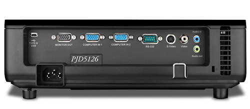 PJD5126 Projectors  connections