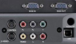 PB8220 Projectors XGA connections