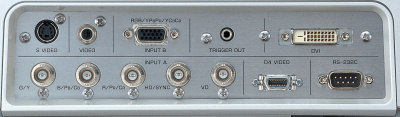 DPX-1 Projectors  connections