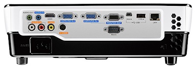 MW665 Projectors  connections