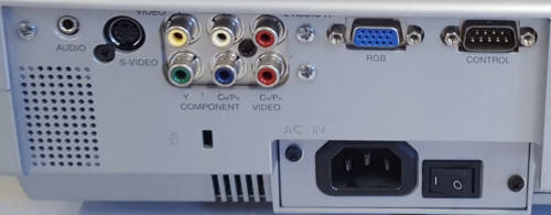 PJ-LC5 Projectors  connections