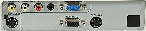 VT47 Projectors  connections