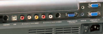 TDP-T90u Projectors  connections