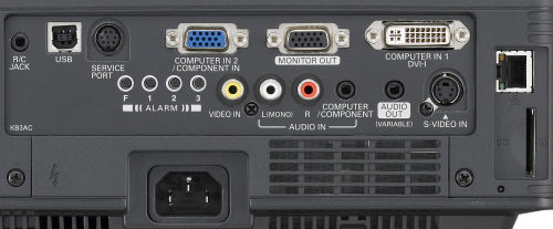 PLC-WXU30 Projectors  connections