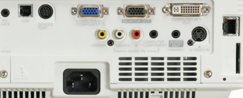 PLC-XU115 Projectors  connections