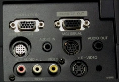 LV-5300 Projectors  connections