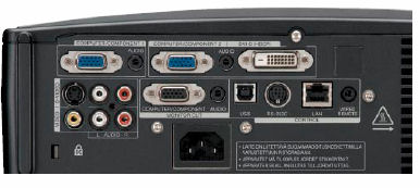 XG-C465X Projectors  connections