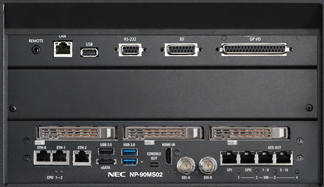 NC1802ml Projectors  connections