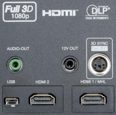 HD141x Projectors  connections
