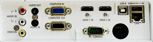 ME403u Projectors  connections