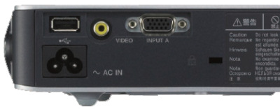 VPL-MX25 Projectors  connections