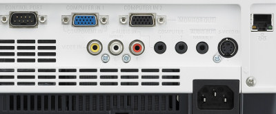 PLC-XU350 Projectors  connections