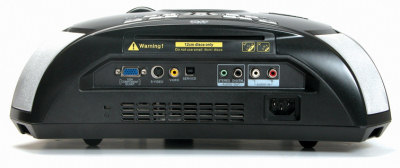 DVD100 Projectors  connections